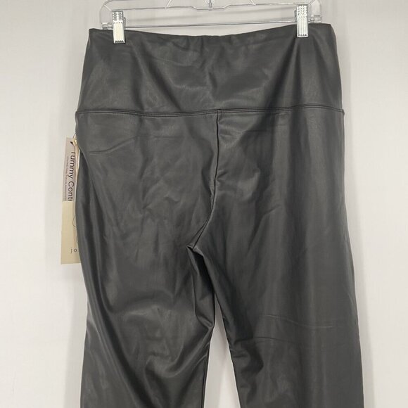 Joie Tummy Control Faux Leather Pants Black XL - Picture 4 of 9